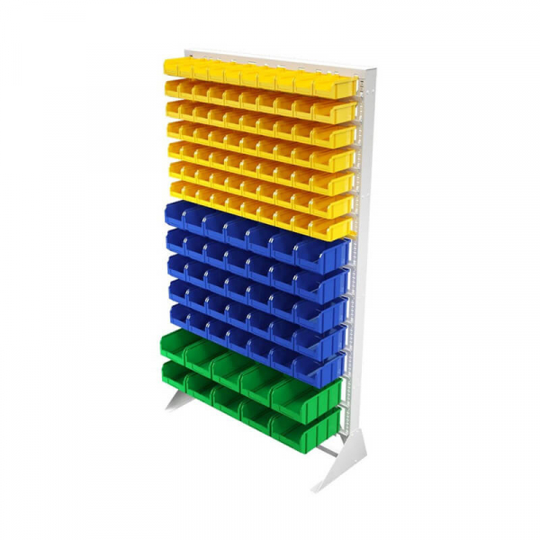 Стойка 1150х2000 односторонняя В1-07-05-02 (желтый/синий/зеленый)