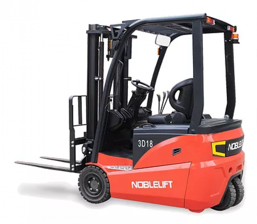 Электрический вилочный погрузчик Noblelift FE3D20N Triplex mast (Литий 277Ач, FFL, В-5500мм), высота подъема 5500 мм, грузоподъемность 2000 кг, ширина вил 100 мм