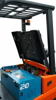 Электрический вилочный погрузчик FE4P14QC Duplex mast (Литий 206Ач, FFL, В-4000мм) HV Market