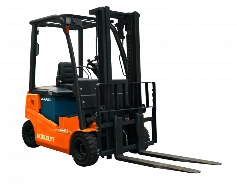 Электрический вилочный погрузчик Noblelift FE4P14QC Duplex mast (Свинц-кислот 360Ач, FFL, В-4000мм), высота подъема 4000 мм, грузоподъемность 1400 кг, ширина вил 100 мм