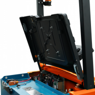 Электрический вилочный погрузчик Noblelift FE4P20QC Triplex mast (Литий 412Ач, FFL, В-6000мм), высота подъема 6000 мм, грузоподъемность 2000 кг, ширина вил 100 мм