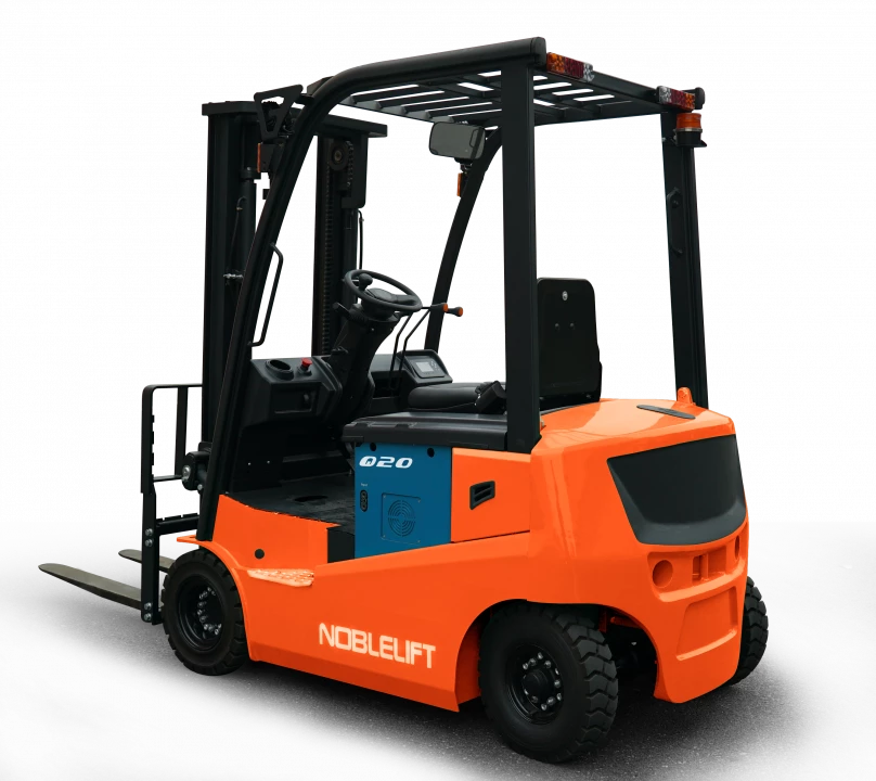 Электрический вилочный погрузчик Noblelift FE4P20QC Duplex mast (Свинц-кислот 360Ач, FFL, В-4000мм), высота подъема 4000 мм, грузоподъемность 2000 кг, ширина вил 100 мм