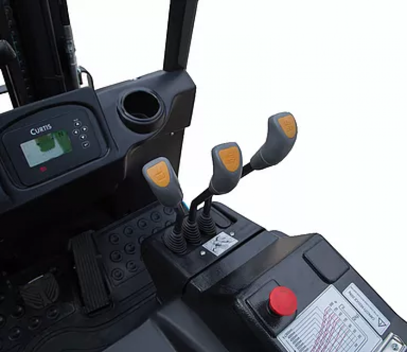 Электрический вилочный погрузчик Noblelift FE4P16N Duplex mast (Литий 277Ач, FFL, В-2500мм), высота подъема 2500 мм, грузоподъемность 1600 кг, ширина вил 100 мм