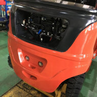 Электрический вилочный погрузчик Noblelift FE4P35N Triplex mast (Литий 412Ач, FFL, В-6500мм), высота подъема 6500 мм, грузоподъемность 3500 кг, ширина вил 125 мм