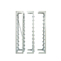 Стеллаж с направляющими стационарный CP-3 (1 основная +2 дополнительные) HV Market