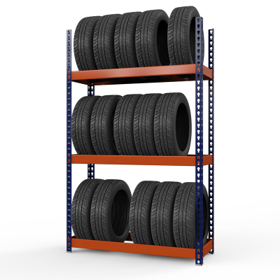 Стеллаж Профи Т (2000/1240/500), 3 яруса без настила