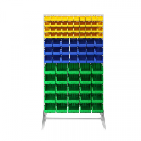 Стойка 1150х2000 односторонняя В1-04-03-05 (желтый/синий/зеленый)