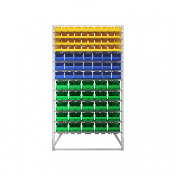 Стойка 1150х2000 односторонняя В1-04-03-05 (желтый/синий/зеленый)