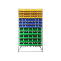 Стойка 1150х2000 односторонняя В1-04-03-05  (желтый/синий/зеленый) HV Market