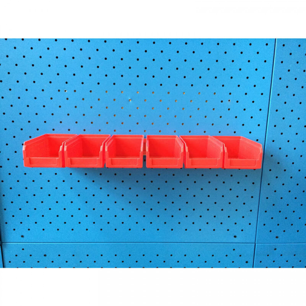 Органайзер настенный V-1-650 красный (6 ящиков V-1)