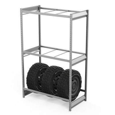 Стеллаж грузовой СГ Ультра (2500х1200х500) 3 яруса, без настила, для шин, дисков, колес