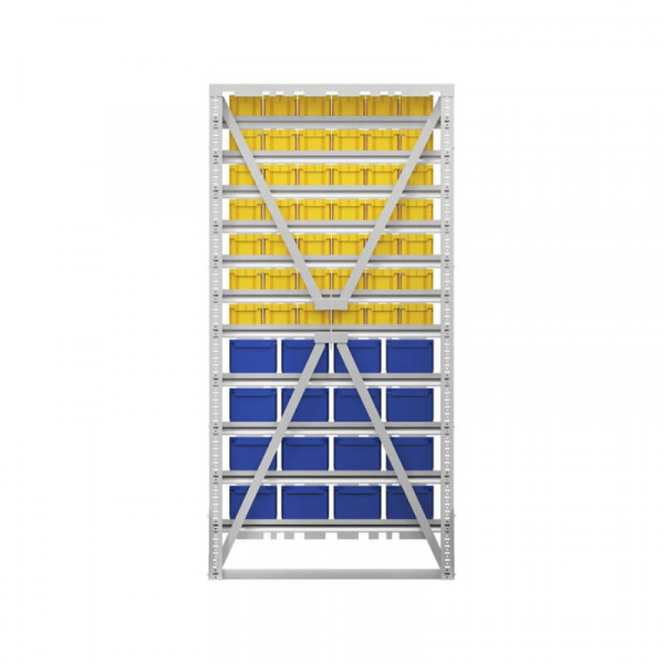 Стойка 735х1500 односторонняя А1-07-04-00 (желтый/синий)