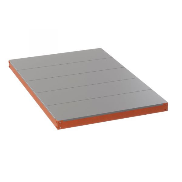 Ярус стеллажа Профи Т, металлический сплошной настил (1540х655 мм)