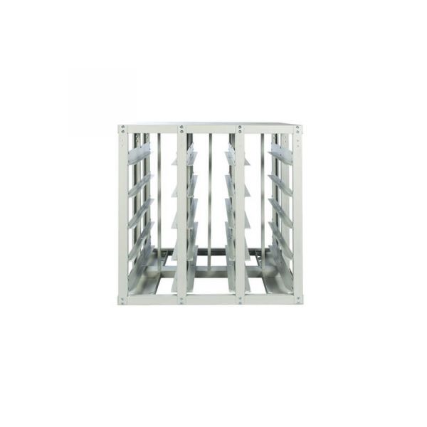 Стеллаж с направляющими мобильный двусторонний V3-30 ячеек (150И), г/п 400кг HV Market