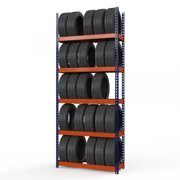 Стеллаж металлический Профи-Т для шин 3000x1240x455 мм. Ярусы:  5 шт. (Т-120/1-3,0)