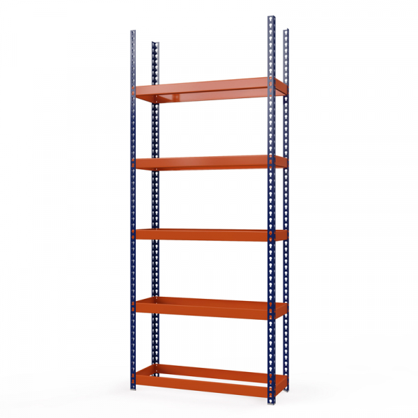 Стеллаж металлический Профи-Т для шин 3000x1240x455 мм. Ярусы:  5 шт. (Т-120/1-3,0)