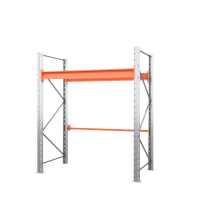 Стеллаж металлический паллетный 2000х1800х1100 мм (70.1.5). Ярусы: пол+1 HV Market