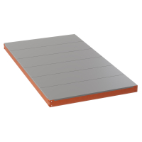 Ярус стеллажа Профи Т, металлический сплошной настил (1845х500 мм) HV Market