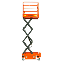 Подъемник ножничный несамоходный SJY-0.3-3.9 (220В; 300 кг; 3,9 м) SMARTLIFT HV Market