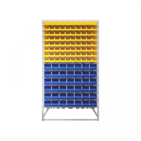 Стойка 1150х2000 односторонняя В1-08-06-00 (желтый/синий)