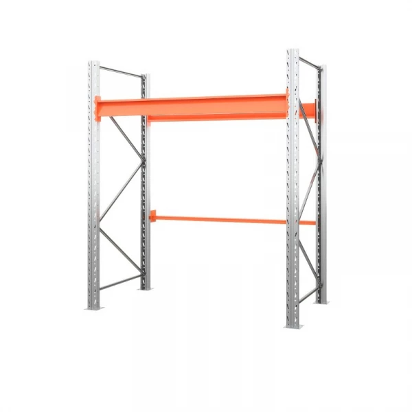 Стеллаж металлический паллетный 2000х1800х1100 мм (85.1.5). Ярусы: пол+1