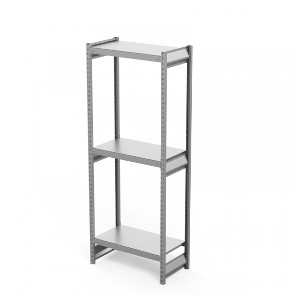 Стеллаж грузовой СГ Ультра (2500х1200х500) 3 яруса, цинк