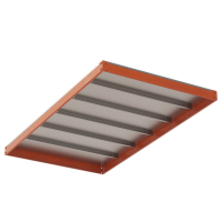 Ярус стеллажа Профи Т, металлический сплошной настил (1845х770 мм) HV Market