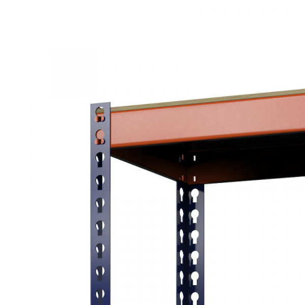 Стеллаж Профи Т (2000/1845/500), 3 яруса фанера