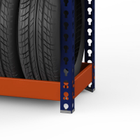 Стеллаж Профи Т (2000/1240/455), 3 яруса без настила HV Market