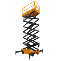 Подъемник ножничный самоходный SJY-0.3-13A (300 кг; 12,8 м) SMARTLIFT HV Market