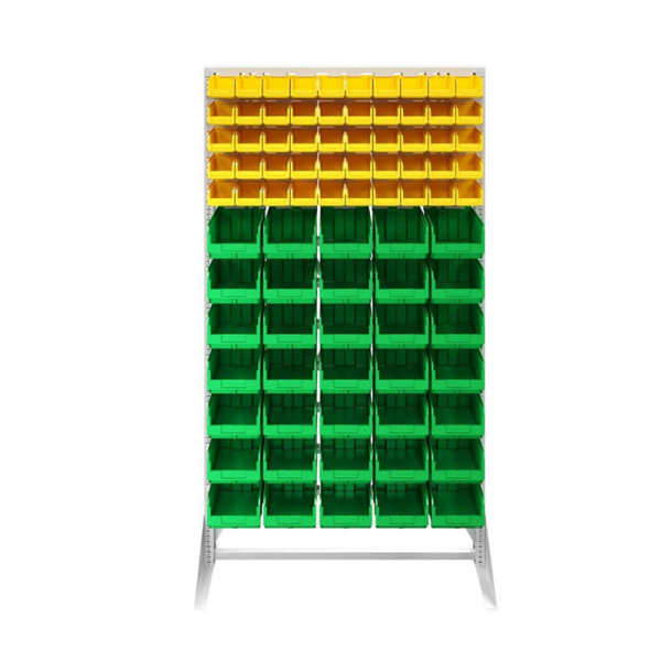 Стойка 1150х2000 односторонняя В1-05-00-07 (желтый/зеленый)