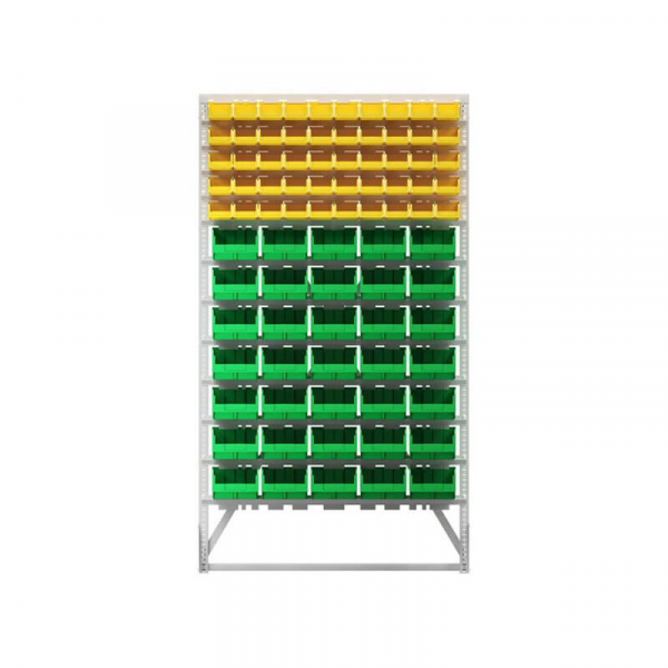 Стойка 1150х2000 односторонняя В1-05-00-07 (желтый/зеленый)