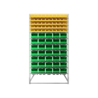 Стойка 1150х2000 односторонняя В1-05-00-07  (желтый/зеленый) HV Market