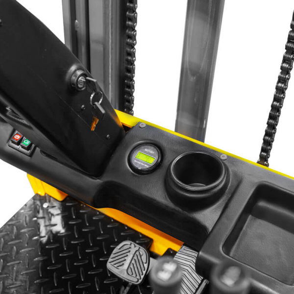 Электропогрузчик трёхопорный TKA15H (1500 кг, 3,5 м, li-ion 24В / 200Ач) SMARTLIFT