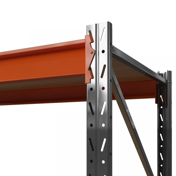 Стеллаж металлический ОПТИМА, 2500х1530х785 мм. Полки: 3 шт. фанера