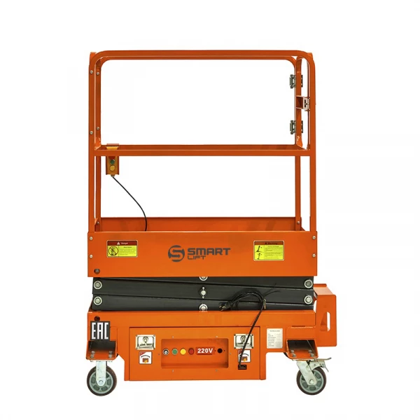 Подъемник ножничный несамоходный SJY-0.3-3 (AC&DC, 300 кг, 3 м) SMARTLIFT (SMART)
