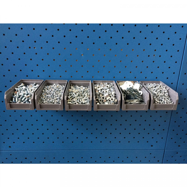 Органайзер настенный V-1-650 серый (6 ящиков V-1)