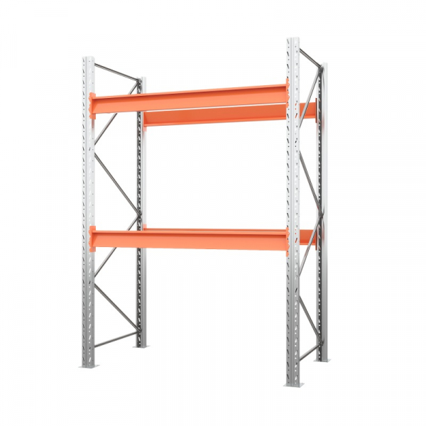 Стеллаж металлический паллетный 2500х1800х1100 мм (70.1.5). Ярусы: пол+2