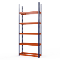 Стеллаж металлический Профи-Т для шин 3000x1240x500 мм. Ярусы:   5 шт. (Т-130/1-3,0) HV Market