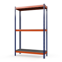 Стеллаж Профи Т (2000/1845/770), 3 яруса металл оц. перф. HV Market