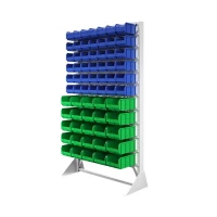 Стойка 1150х2000 односторонняя В1-00-06-05  (синий/зеленый) HV Market