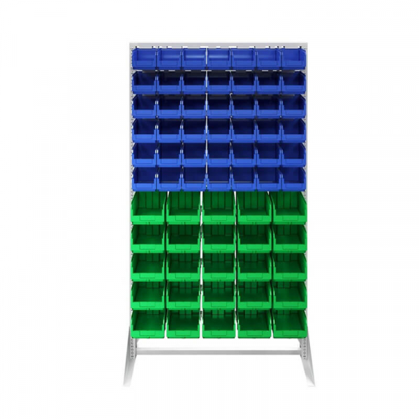 Стойка 1150х2000 односторонняя В1-00-06-05 (синий/зеленый)