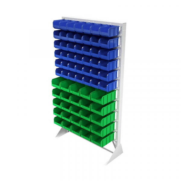 Стойка 1150х2000 односторонняя В1-00-06-05 (синий/зеленый)