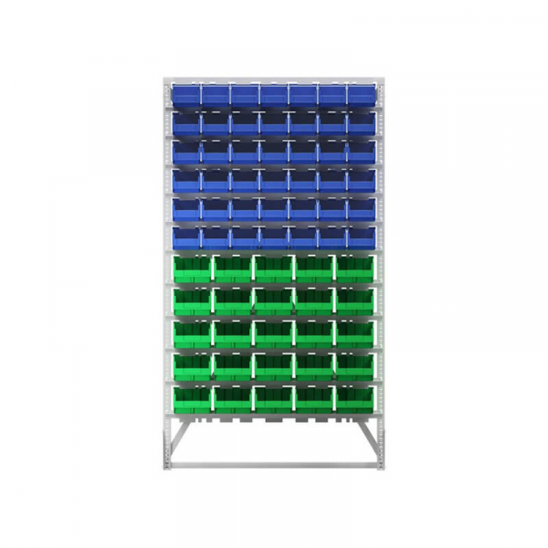 Стойка 1150х2000 односторонняя В1-00-06-05 (синий/зеленый)