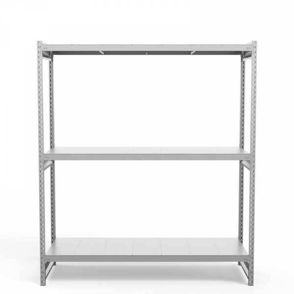 Стеллаж грузовой СГ Ультра (2000х2100х600) 3 яруса, цинк