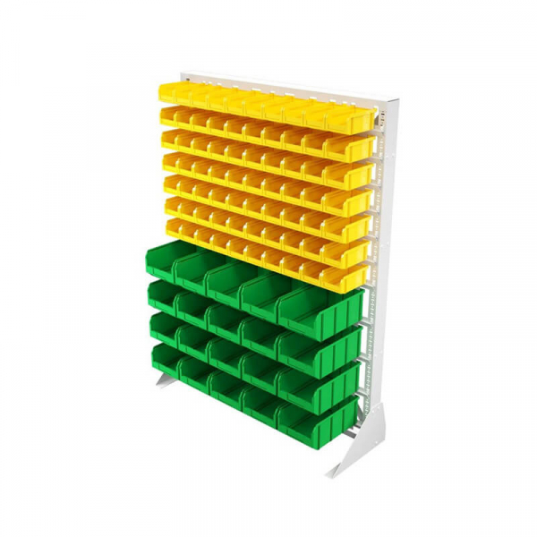 Стойка 1150х1500 односторонняя С1-07-00-04 (желтый/зеленый)