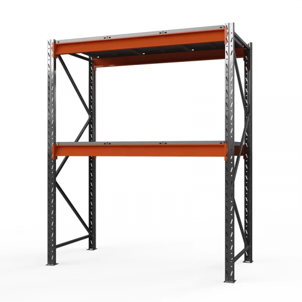 Стеллаж металлический ОПТИМА, 2000х1250х785 мм. Полки: 2 шт. метал.