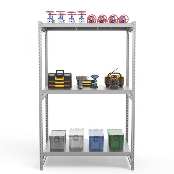 Стеллаж грузовой СГ Ультра (2000х1200х800) 3 яруса, цинк