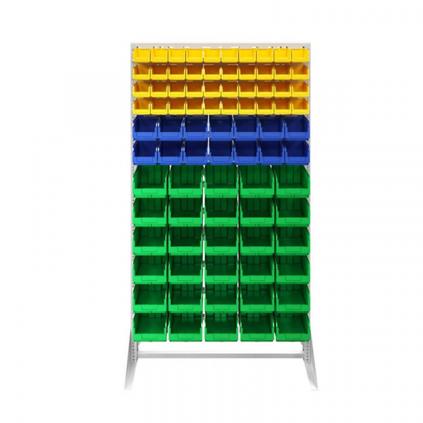 Стойка 1150х2000 односторонняя В1-04-02-06 (желтый/синий/зеленый)