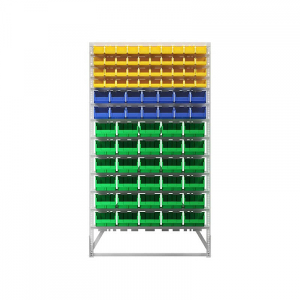 Стойка 1150х2000 односторонняя В1-04-02-06 (желтый/синий/зеленый)